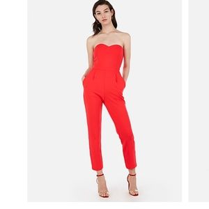 Express Red Jumpsuit